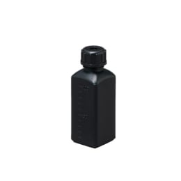 瑞穂化成工業 正角黒色瓶 100mL 0141BK