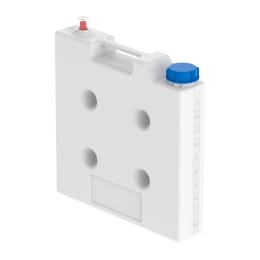 キャニスター 乳白 5L PP S-50省スペースflo付 108945