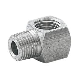 黄銅製 ねじ込継手 角雄雌エルボ LPT90-03