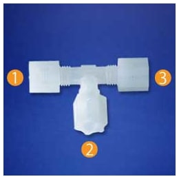 PFA T字コネクター 751-UT4GN-1