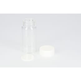 ねじ口瓶 無色 SV-30 30mL PPキャップ ソフトロンPP貼りパッキン付 50組 250510