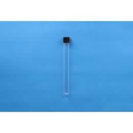 ねじ口試験管 ST-15M 15mL 黒キャップ フッ素PTFE/ニトリルパッキン付 50入 119293