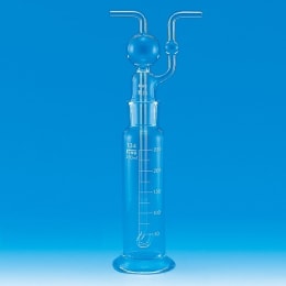 Fineガス洗浄びん ドレッセル式 透明共通摺合せ 250mL セット