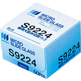 大型スライドグラス S9224 水切放し 50枚