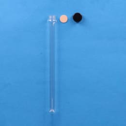 ねじ口試験管 ST-20 40mL 黒キャップ フッ素PTFE/ニトリルパッキン付 30入 119298