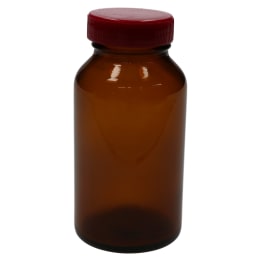 規格瓶 茶 13K 赤キャップ 中栓付 206mL 80本