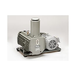 佐藤真空 ベルト駆動型油回転真空ポンプ 平台 USW-1500 オイルミストトラップ付 三相 200V 60Hz