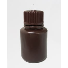細口試薬ボトル HDPE製 褐色 30mL 滅菌 100本