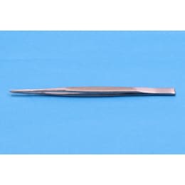 ピンセット 歯科型直 SUS420J2 全長165mm