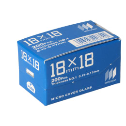 カバーグラス#1 18×18 200枚 C218181