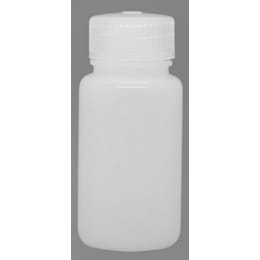 広口試薬ボトル HDPE製 白色 60mL 10本