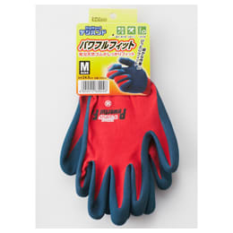 デジハンドパワフルフィット 手袋 M レッド 1双