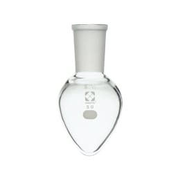 柴田科学 共通摺合梨形フラスコ24/40 50mL 005410-2450