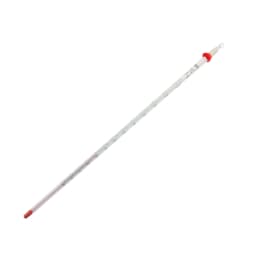 佐藤計量器製作所 赤液棒状温度計 -20~105℃ L300 0140-00