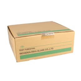 日電理化硝子 ねじ口瓶 S-3 10mL 無色 P.Pキャップ シリコーンゴムパッキングセット 100組 250048