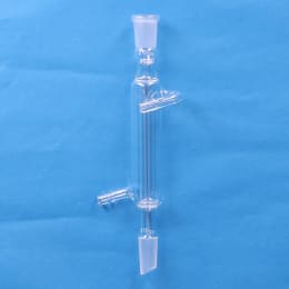 Fine共通摺合リービッヒ冷却器 筒長100mm 上部雌15/25 下部雄15/25
