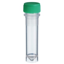 スクリューキャップチューブ 2.0mL 自立型 緑 500本入
