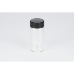 日電理化硝子 ねじ口瓶SV-30 30mL 無色 黒キャップ シリコーンパッキン 50組 251030