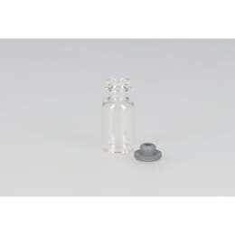 低アルカリ瓶 NV-2 2mL 無色 液状用ブチルゴム(小)付 100組 208141