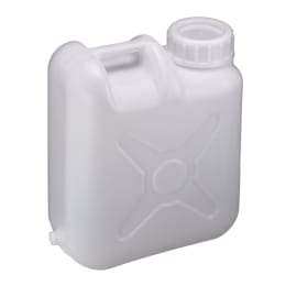 瑞穂化成工業 ポリエチレン容器ソケット付扁平缶広口 20L 019438