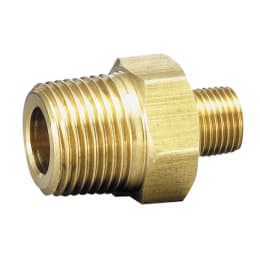 黄銅製ねじ込継手異径ニップル GRN-0301-BS