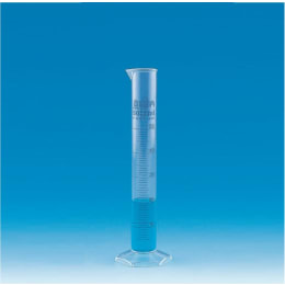 メスシリンダー 青目盛 PMP クラスA 50mL