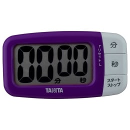 【販売終了】タニタ でか見えプラスタイマー TD-394-PP 紫