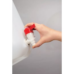 扁平缶 ケミカルコック付 10L 0314