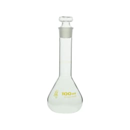 メスフラスコ 短形 100mL