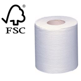 クレシアEF トイレットロール 90m シングル 未包装 80個