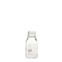 柴田科学 DURAN ねじ口角びん(メジュームびん) びんのみ 250mL  10本 017230-2505A