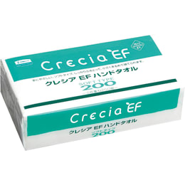 クレシアEF ハンドタオル ソフトタイプ 200 2枚重ね 37005 200組×30包