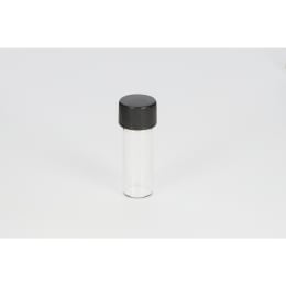 日電理化硝子 ねじ口瓶S-08 2mL 無色 黒キャップ  ダブルフッ素PTFEパッキン 100組 250243