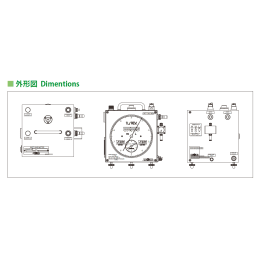 湿式ガスメータ W-NKDa-2.5BE