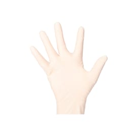 フジスーパーニトリルグローブ PF ホワイト M 100枚