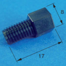 PEEKφ1/8コネクター 9771 1/4-28UNF F-2422-001 10入