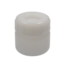 広口瓶 PE製 白色 30mL