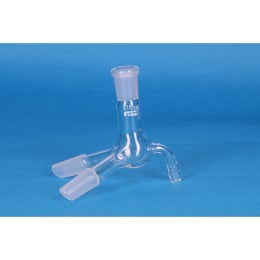Fine共通摺合二又減圧用アダプター 吸引口φ8付 上部雌15/25 下部雄15/25×2