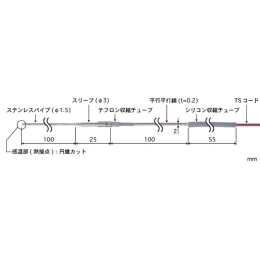 低温用温度センサ BUS-01E-TS1-ASP 3点校正