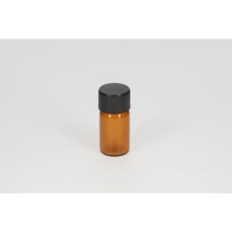 日電理化硝子 ねじ口瓶 S-09A 2mL 茶色 フェノールキャップ フッ素PTFE/シリコンパッキングセット 100組 250314