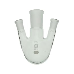 共通摺合三口丸底フラスコ 100mL 29/42 -15/25