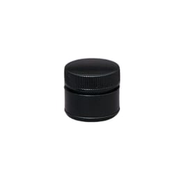 広口びん 黒色 PE 20mL 0080BK