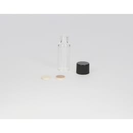 日電理化硝子 ねじ口瓶 S-07 1.5mL 無色 フェノールキャップ フッ素PTFE/ニトリルパッキングセット 100組 250282