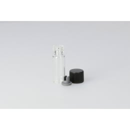 日電理化硝子 バキュームバイアルSVF-3 3mL 無色 フェノール黒キャップ 凍結乾燥用ブチルゴム栓 100組 203400