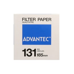 円形定性ろ紙 #131 185mm 100枚