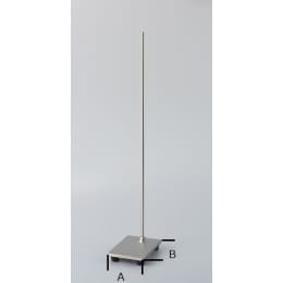 ステンレス平角スタンド 小 φ10×700L支柱付