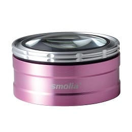 【販売終了】スリーアールソリューション LED拡大鏡smoliatzcピンク 3R-SMOLIA-TZCPK