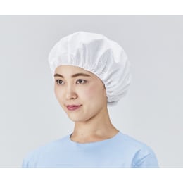 帯電帽 丸型 ホワイト フリー 1000入