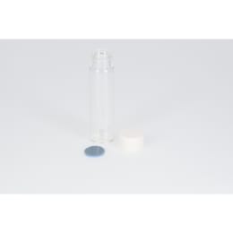 日電理化硝子 ねじ口瓶 S-5 12mL 無色 メラミンキャップ フッ素PTFE/シリコンパッキングセット 100組 250209