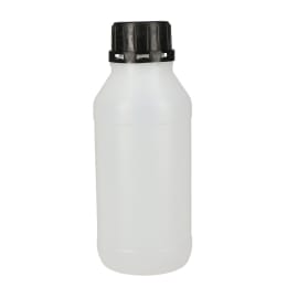 不正開封防止式広口瓶 HDPE 白 500mL 15711